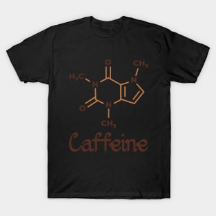 Caffeine Molecule T-Shirt